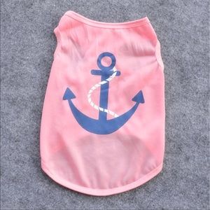 Pink Light Weight Dog Shirt Perfect For Spring